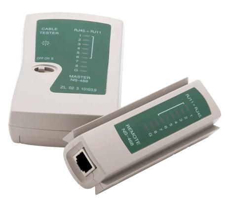 Testador de Cabo de Rede RJ45 / RJ11