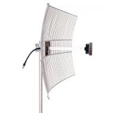 Antena Internet Proeletronic 2.4Ghz 25dBi c/ Pigtail 1,35mt