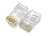 Conector Telis RJ-45 cat5e Macho (100 pcs)